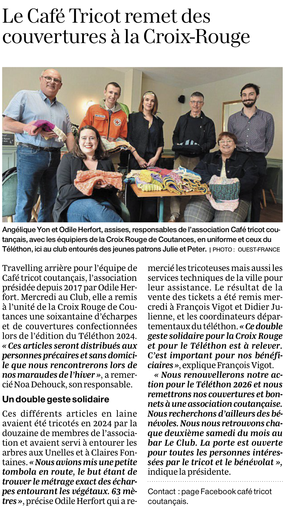 Article Ouest-France